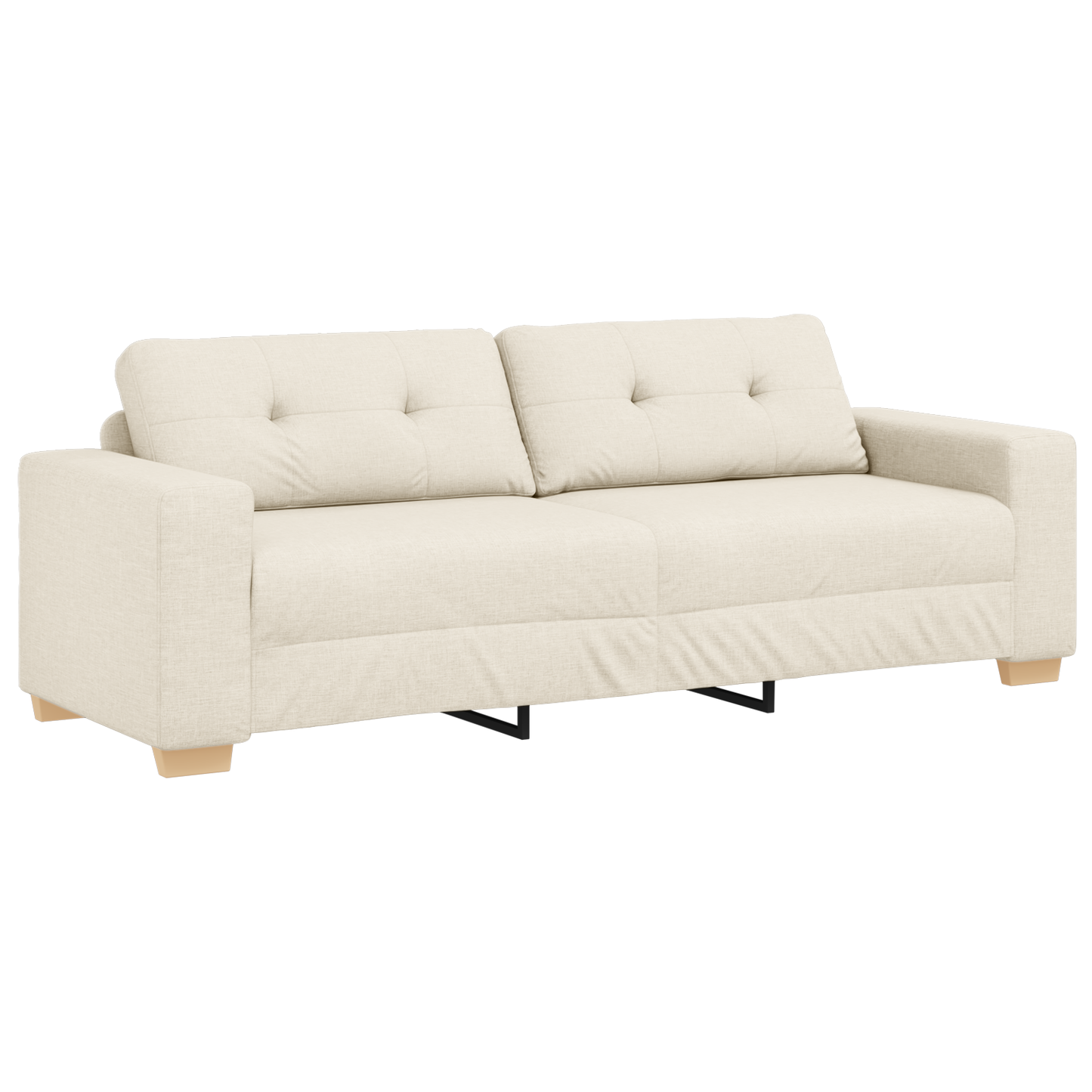 2 Personers Sofa Sæt Med Puder Linen