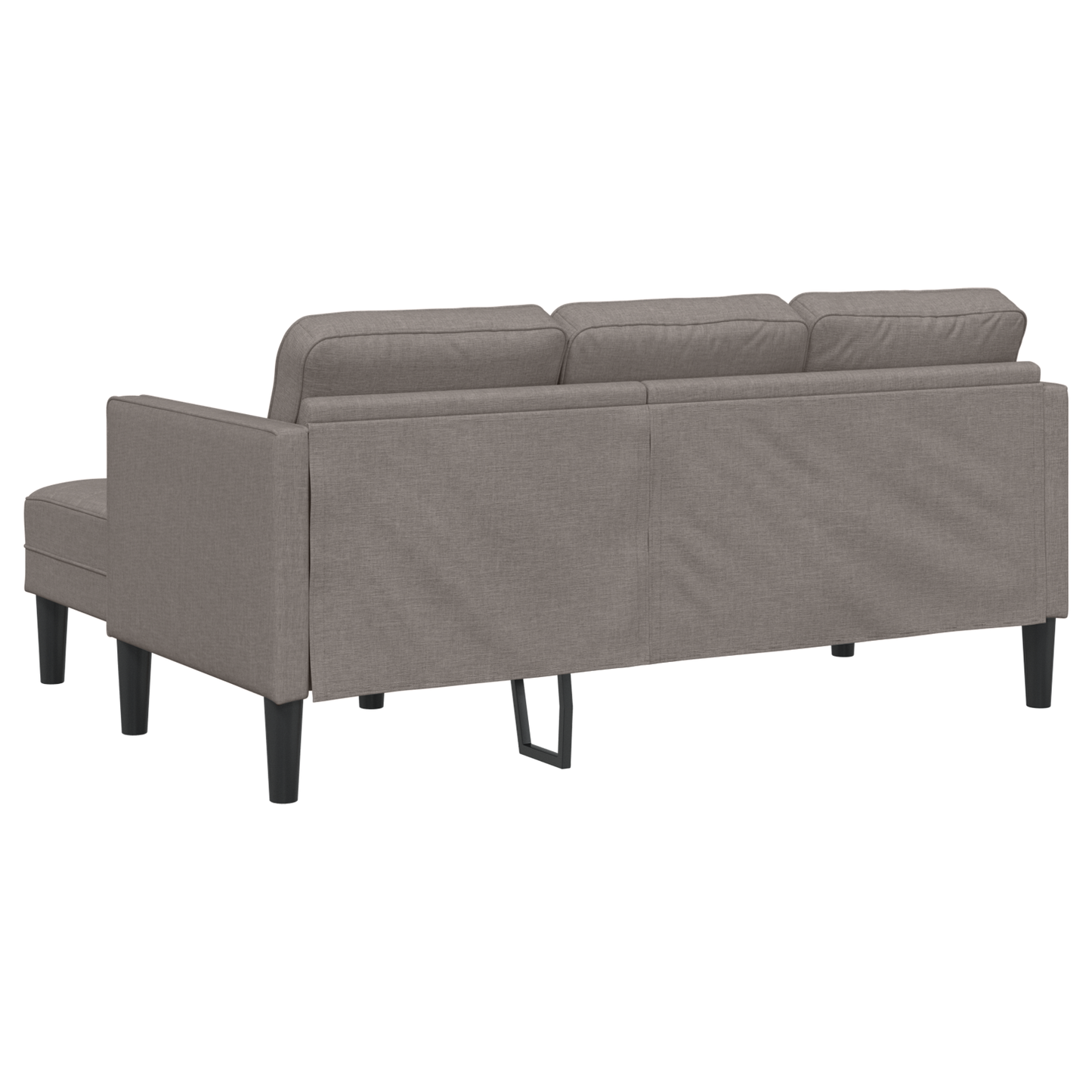 2-Delt Sofasæt Med Puder I Taupe Stof