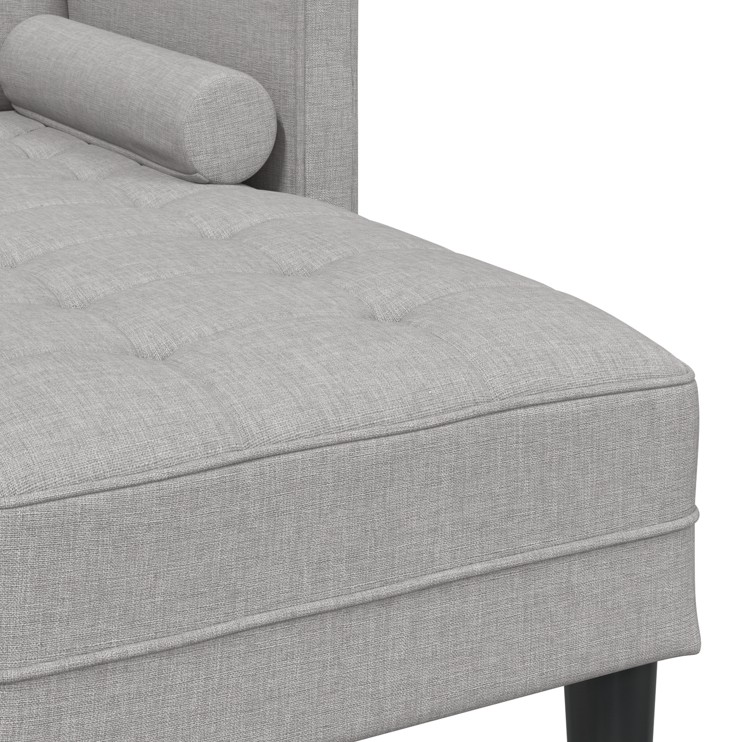 2 Stykker Sofa Sæt Med Pudere Cloud Grå Stof