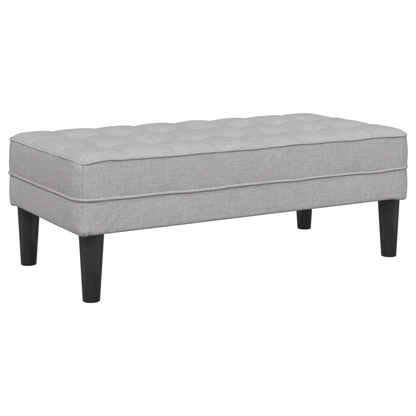 2 Stykker Sofa Sæt Med Pudere Cloud Grå Stof