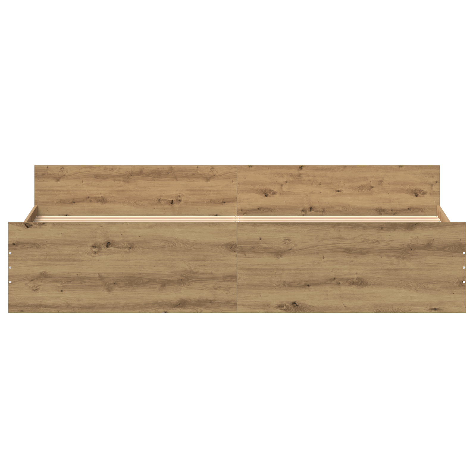 Sengramme Artisan Eg 200x200 Cm Konstrueret Træ - billede 6