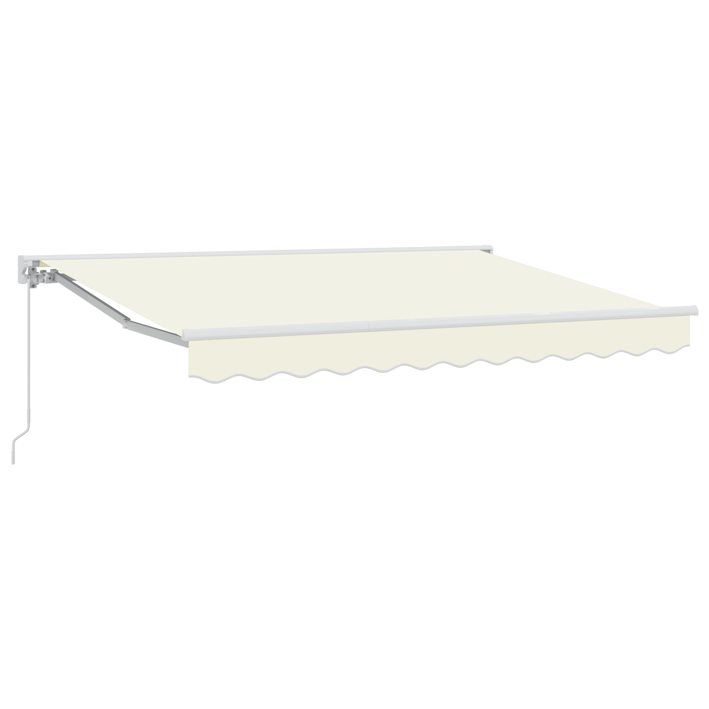 Utrækkelig Markise Creme 250x200 Cm - billede 2