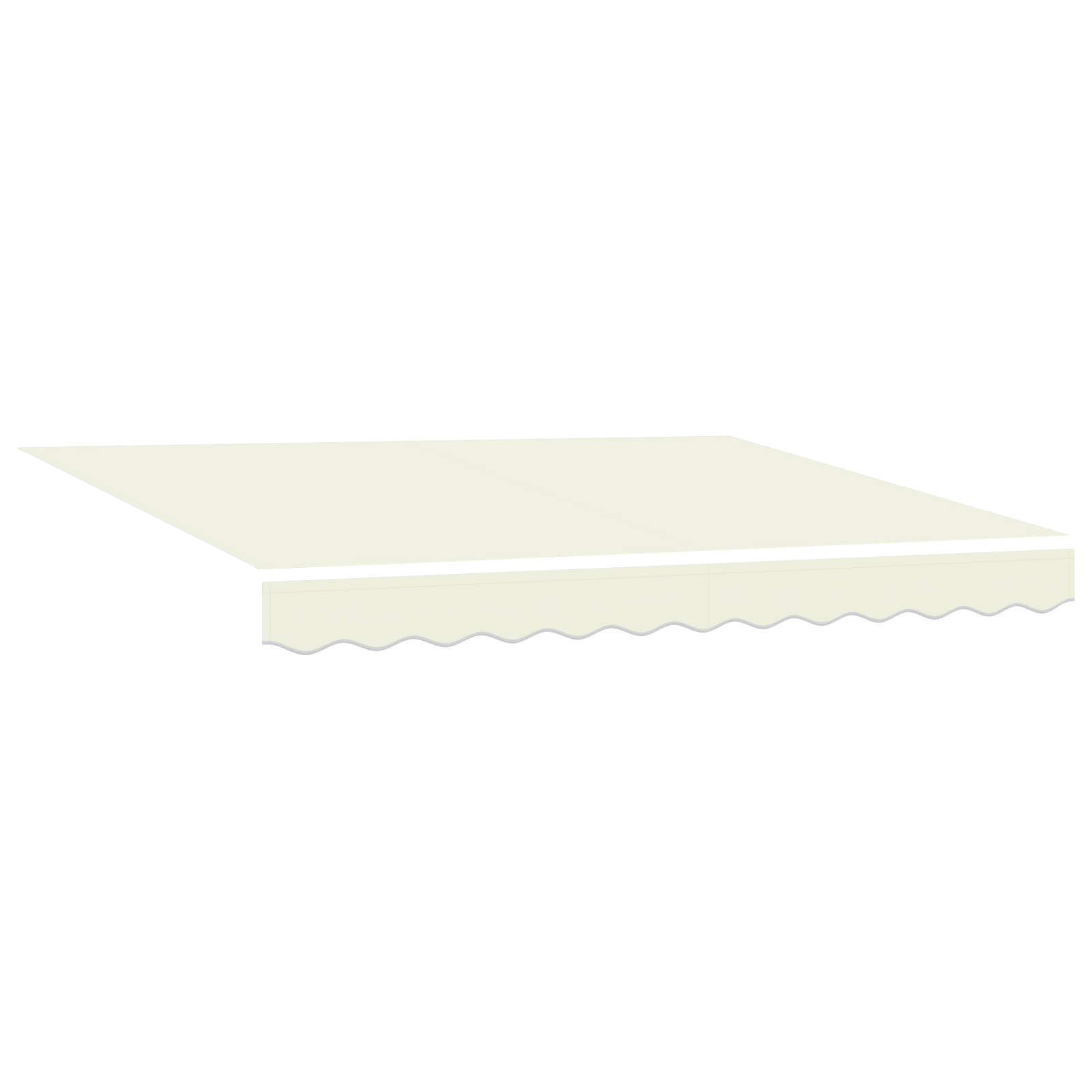 Utrækkelig Markise Creme 250x200 Cm - billede 4