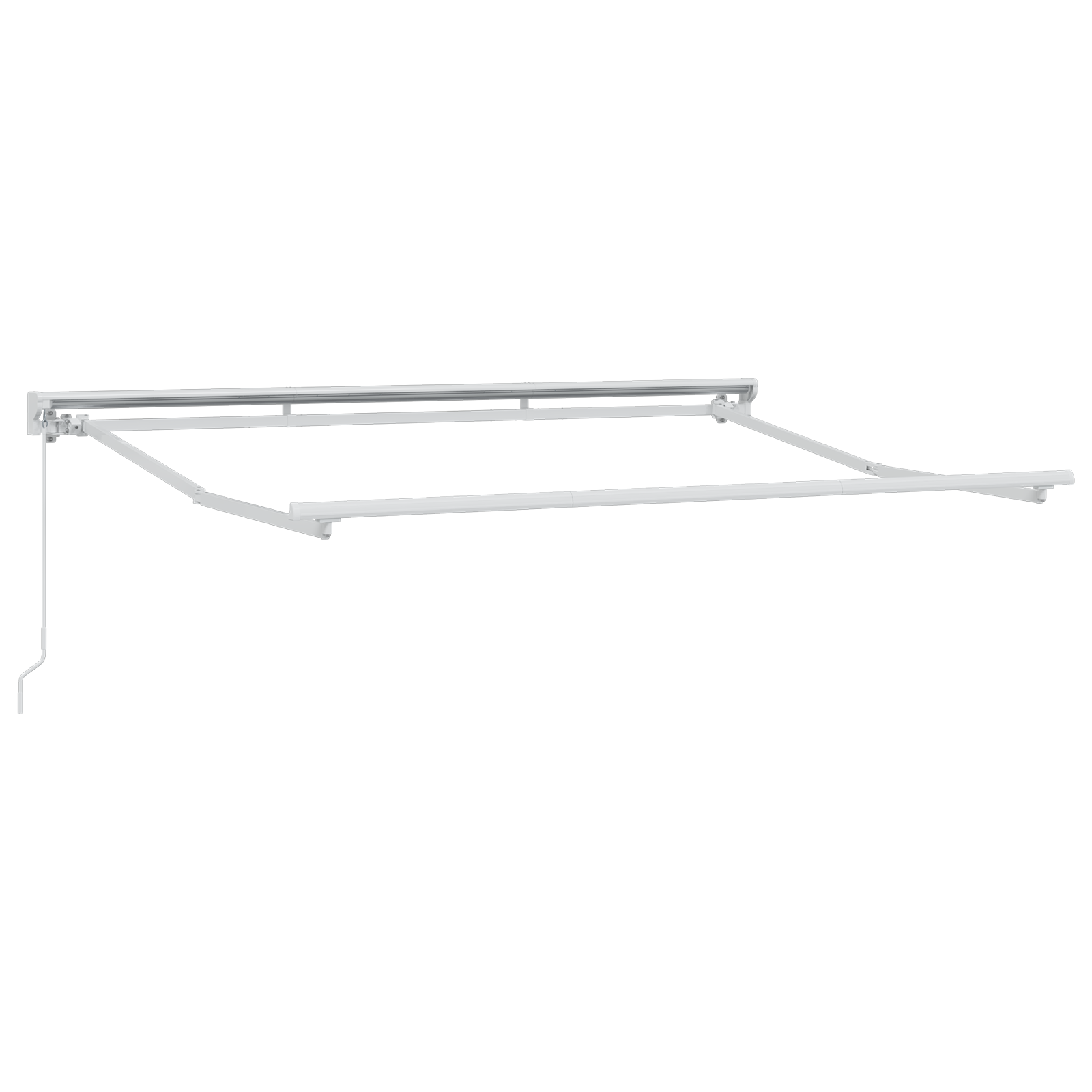 Utrækkelig Markise Creme 250x200 Cm - billede 5