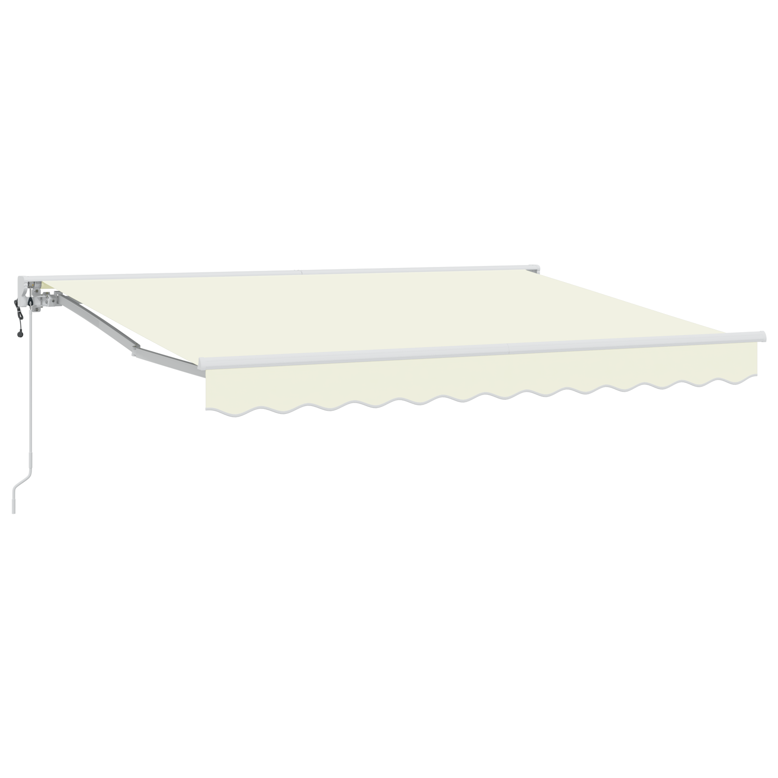 Utrækkelig Markise Creme 250x200 Cm - billede 2