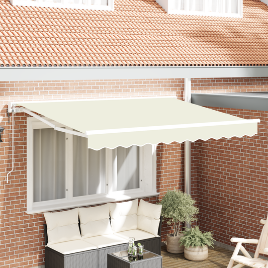 Utrækkelig Markise Creme 250x200 Cm - hovedbillede