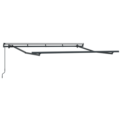 Utrækkelig Markise Creme og Antracit 250 X 200 Cm 2.5 X 2 M - billede 4