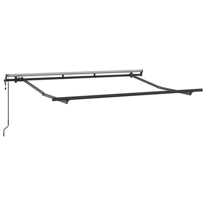 Utrækkelig Markise Creme og Antracit 250 X 200 Cm 2.5 X 2 M - billede 5