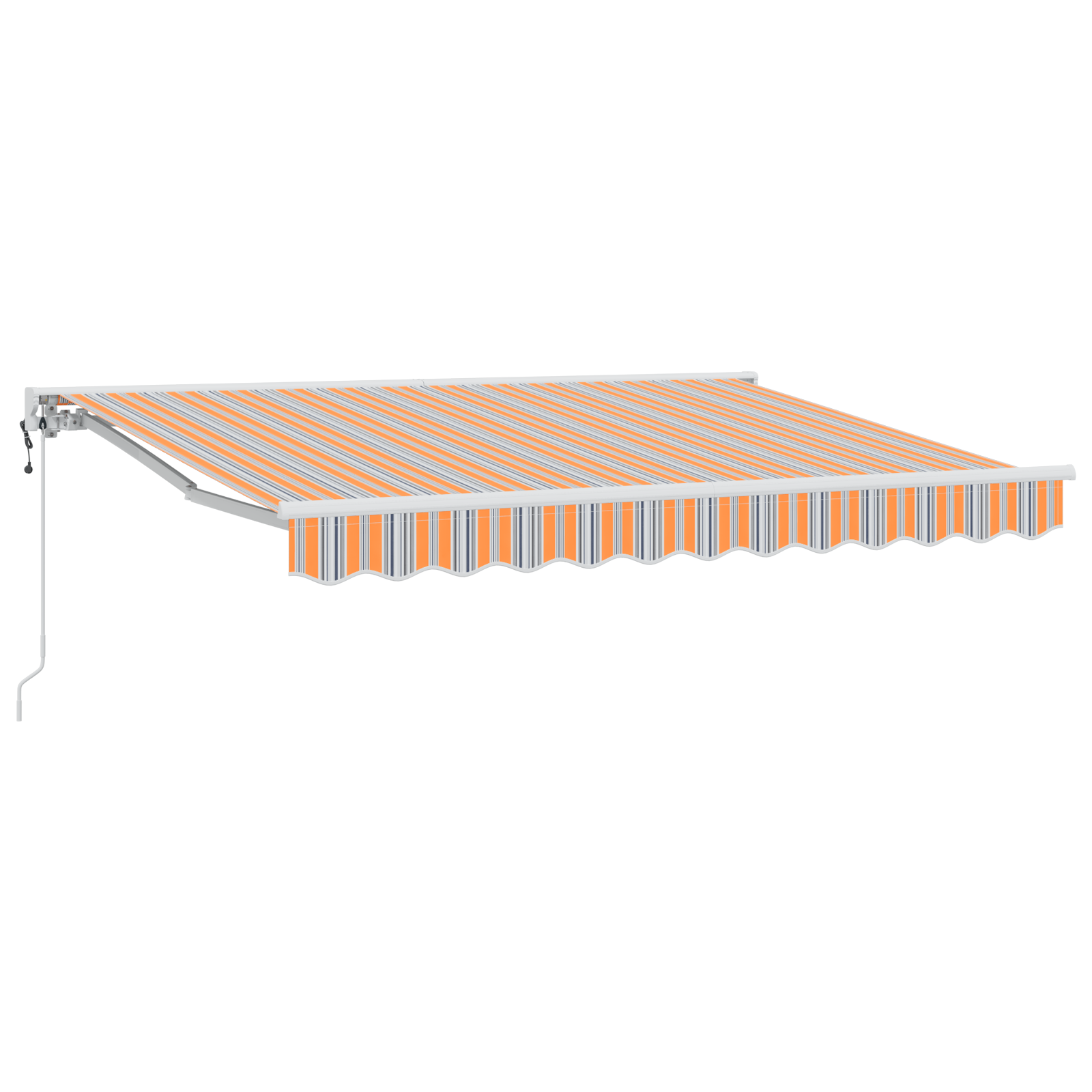 Utrækkelig Markise Marineblå 250x200 Cm - billede 2