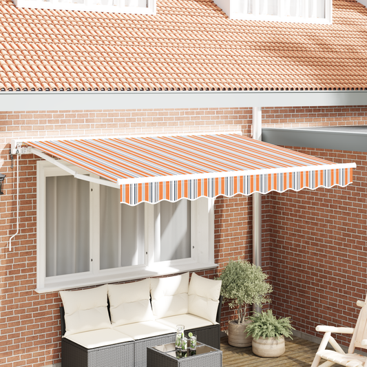 Utrækkelig Markise Marineblå 250x200 Cm - hovedbillede