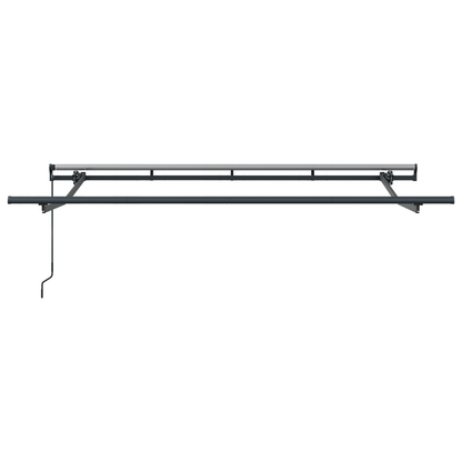 Utrækkelig Markise Gul og Orange og Hvid 250 X 200 Cm 2.5 X 2 M - billede 7