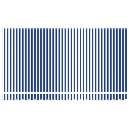 Utrækkelig Markise Blå og Hvid 350x200 Cm - billede 6