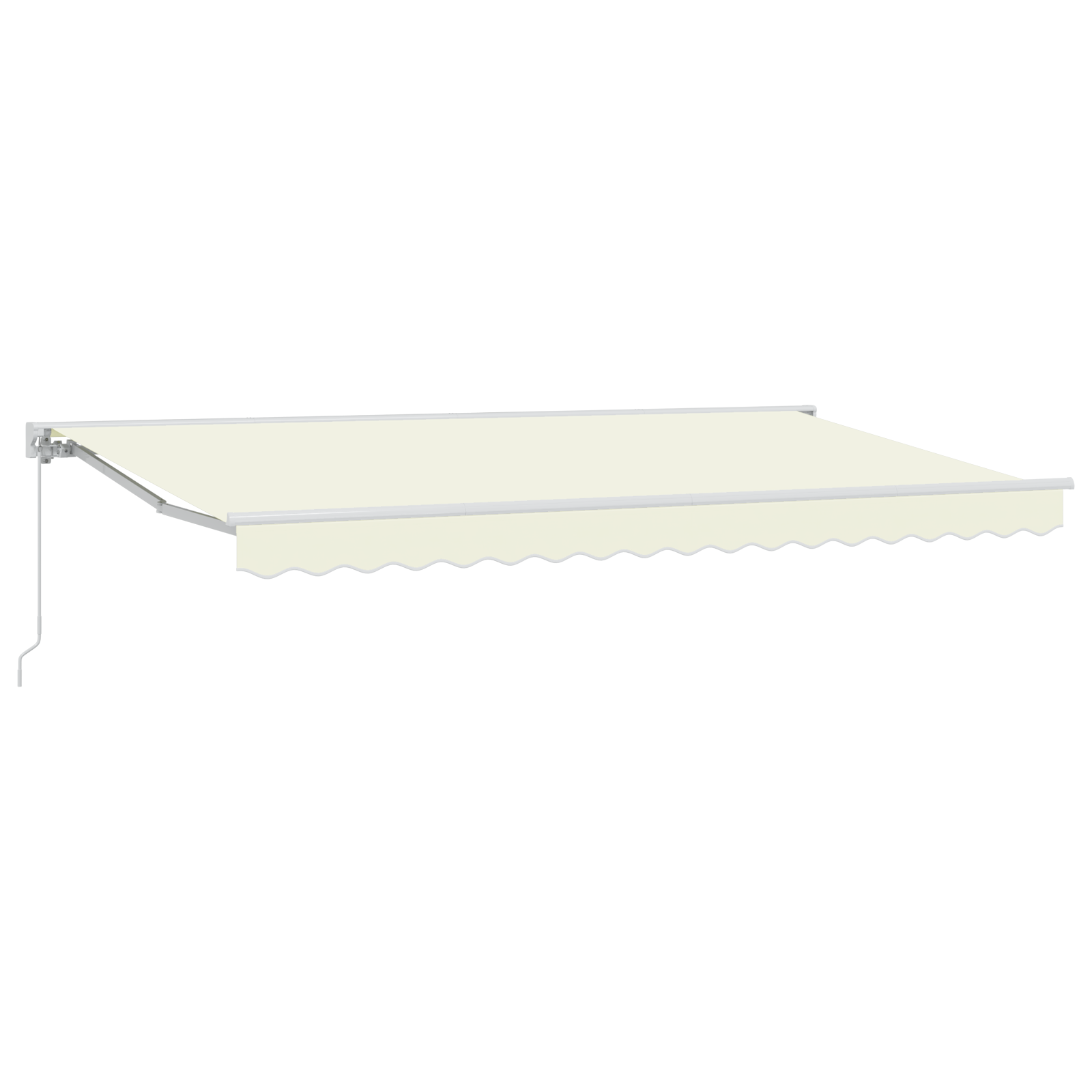 Utrækkelig Markise Creme 350x200 Cm - billede 2
