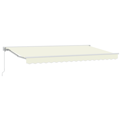 Utrækkelig Markise Creme 350x200 Cm - billede 2