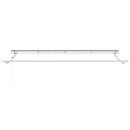 Utrækkelig Markise Stribet Blå og Hvid Hvid 350 X 200 Cm - billede 9