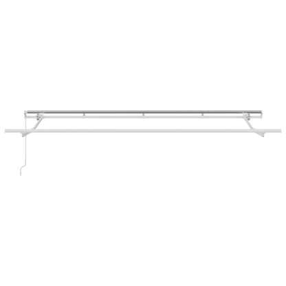 Utrækkelig Markise Stribet Blå og Hvid Hvid 350 X 200 Cm - billede 7