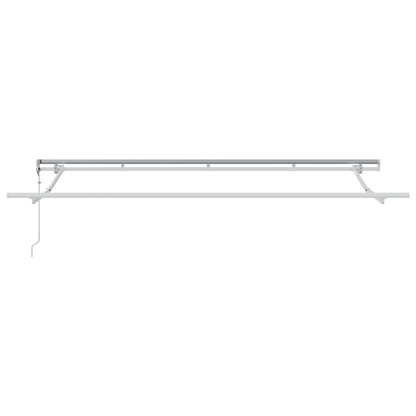 Utrækkelig Markise Stribet Blå og Hvid Hvid 350 X 200 Cm - billede 7