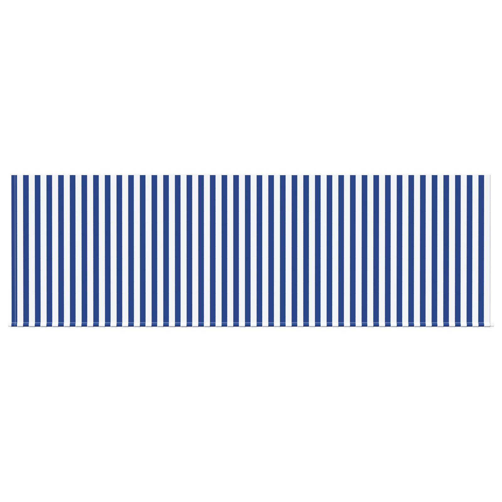 Markise med Blind Stribet Creme 350 X 200 X 120 Cm Stof, Metal - billede 7