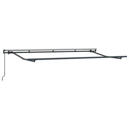 Markise med Blind Creme 350 X 200 X 120 Cm Stof, Metal - billede 5
