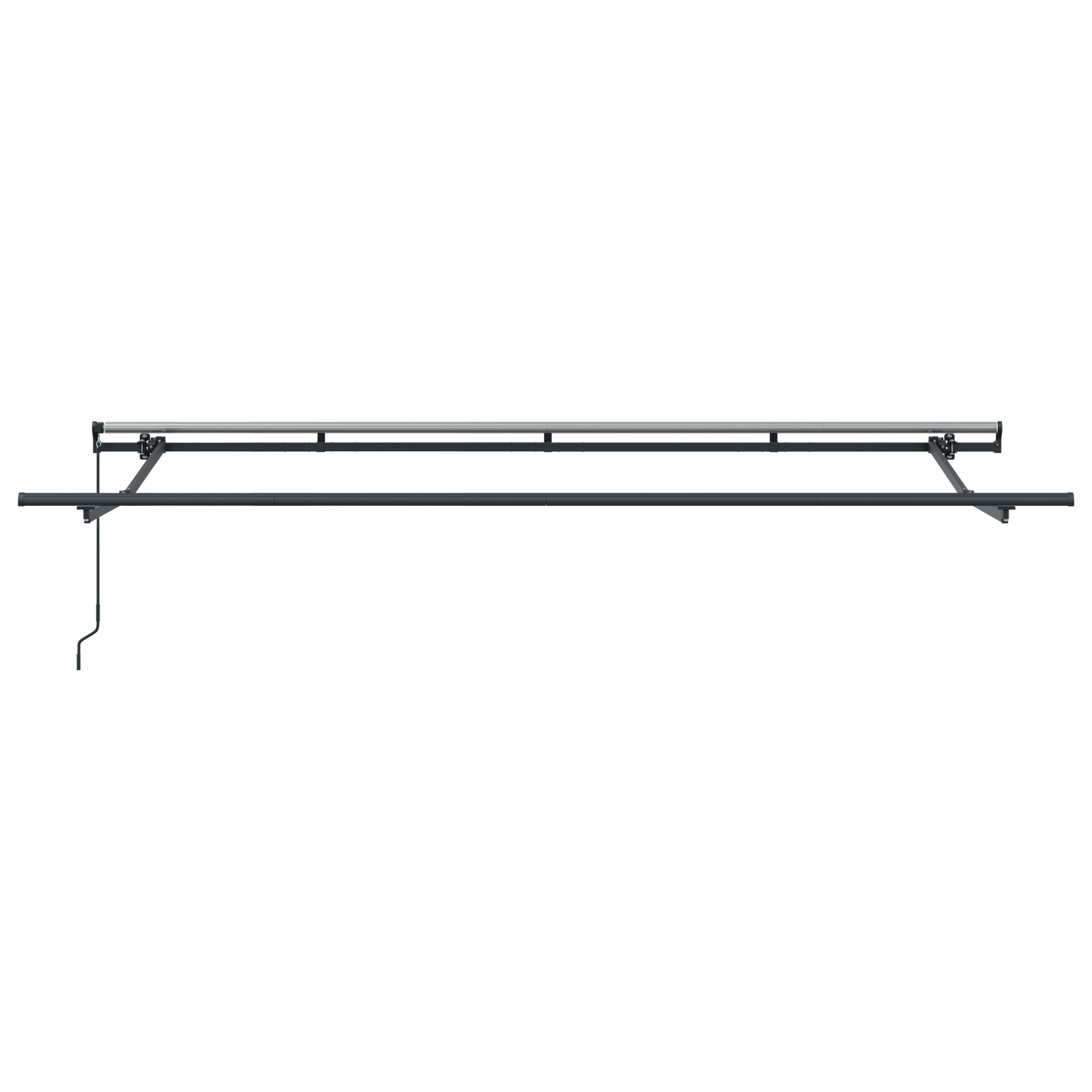 Markise med Blind Creme 350 X 200 X 120 Cm Stof, Metal - billede 8