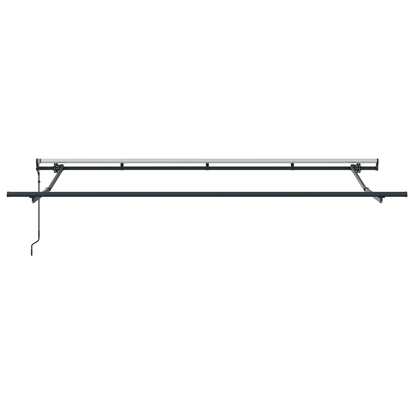 Markise med Blind Creme 350 X 200 X 120 Cm Stof, Metal - billede 8