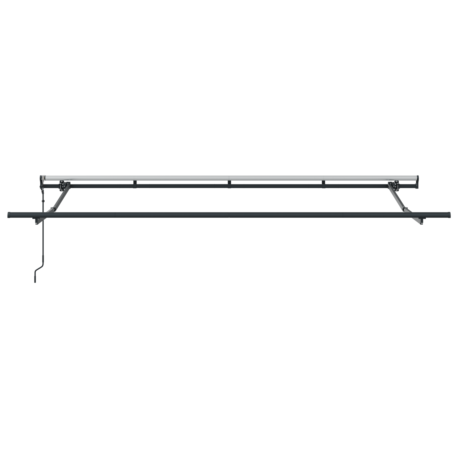 Markise med Blind Creme 350 X 200 X 120 Cm Stof, Metal - billede 8