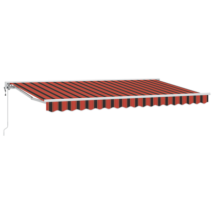 Utrækkelig Markise Marineblå 350x200 Cm Polyester og Aluminium - billede 2