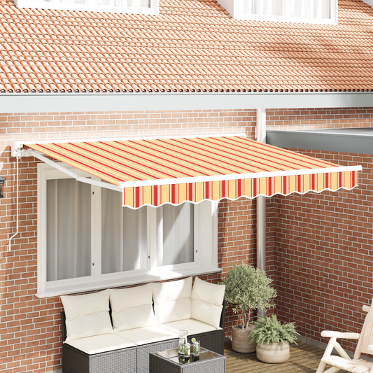 Utrækkelig Markise Marineblå 350x200 Cm - hovedbillede