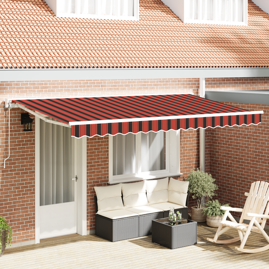 Utrækkelig Markise Marineblå 400x200 Cm - hovedbillede