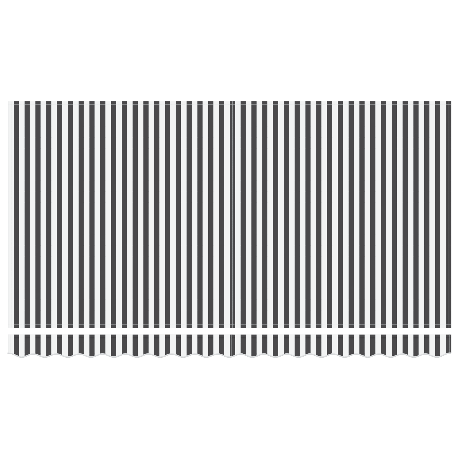 Utrækkelig Markise Anthracit og Hvid 400x200 Cm - billede 6
