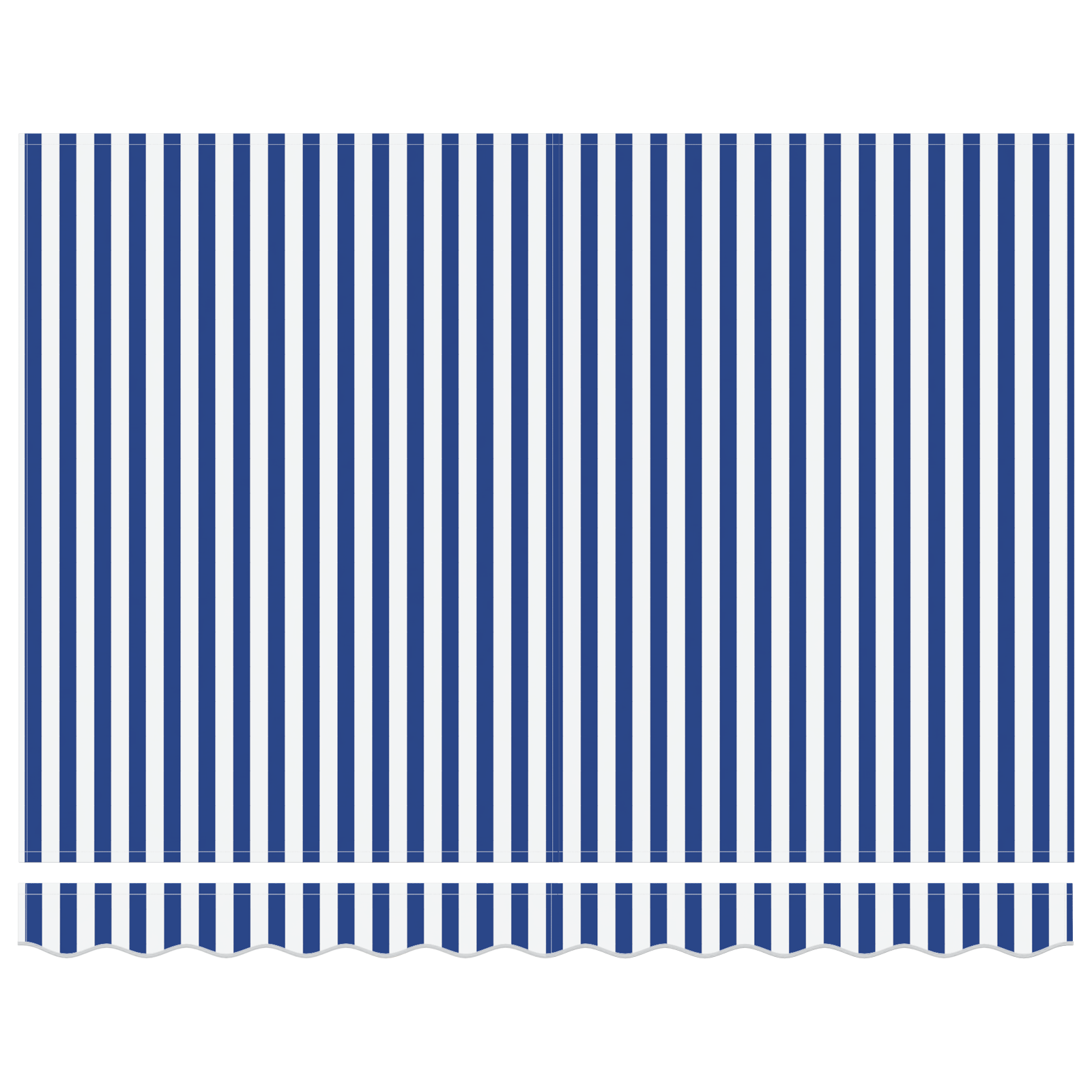 Automatisk Utrulbar Markise Blå og Hvid 300x250 Cm - billede 7