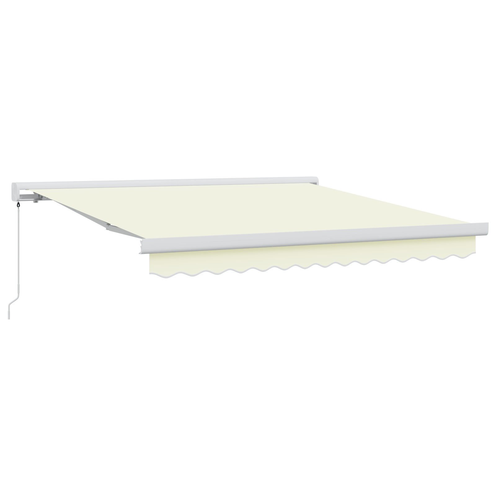 Creme Manuel Udtækkelig Markise 300x250 Cm - billede 2