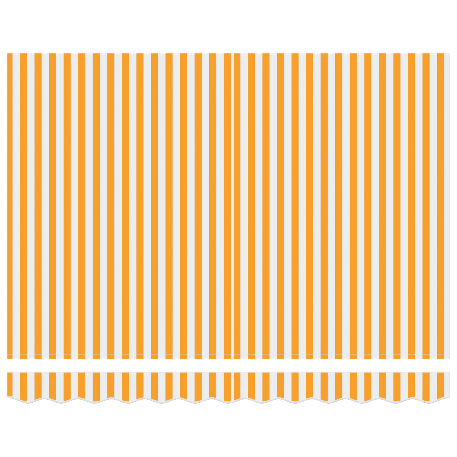Utrækkelig Markise Gul og Hvid 300x250 Cm Polyester og Metal - billede 6