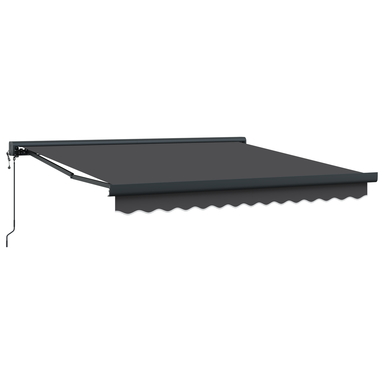 Automatisk Utrækkelig Markise i Antracit 300x250 Cm - billede 5