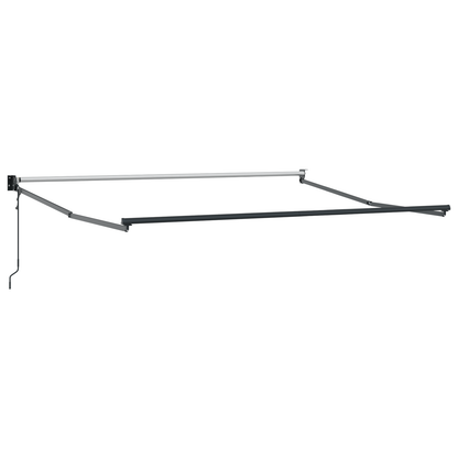 Automatisk Udtrækkelig Markise Orange og Brun 300x250 Cm - billede 5
