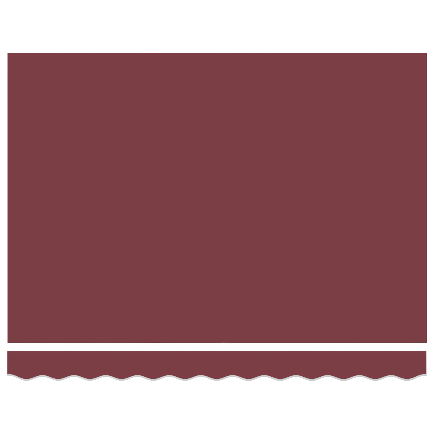 Utrækkelig Markise Bordeaux Rød 300x250 Cm Polyester - billede 6