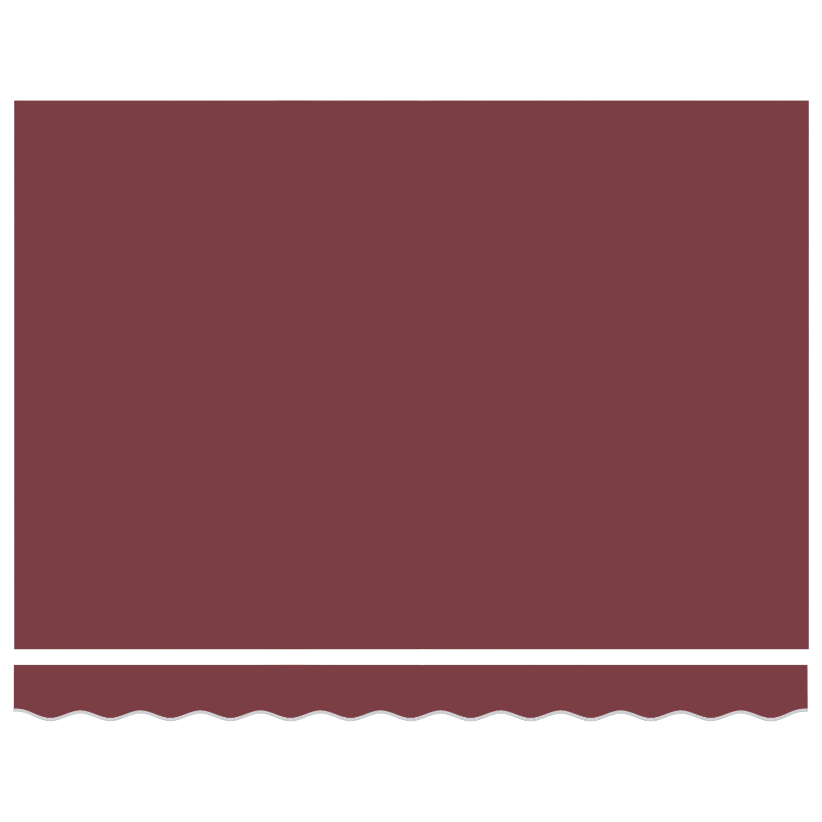 Utrækkelig Markise Bordeaux Rød 300x250 Cm Polyester - billede 6