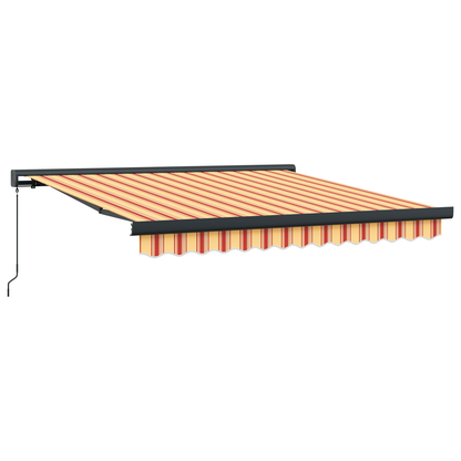 Manuel Udtækkelig Markise Gul og Orange 300x250 Cm - billede 2