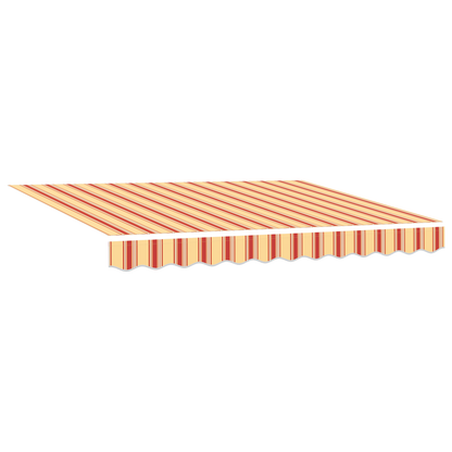 Automatisk Utrækkeligt Markise i Gul og Orange, 300 X 250 Cm - billede 4