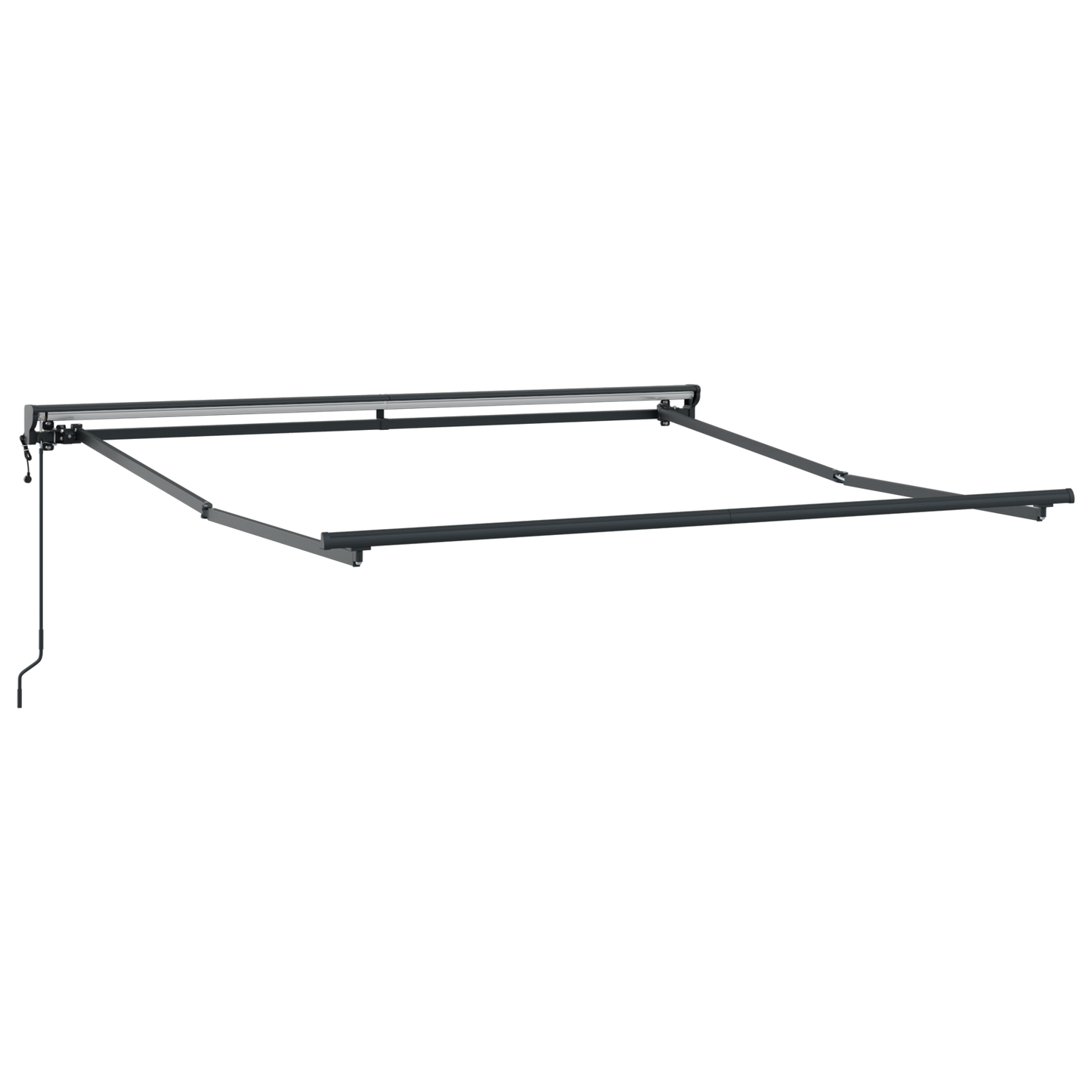 Automatisk Utrækkeligt Markise i Gul og Orange, 300 X 250 Cm - billede 5