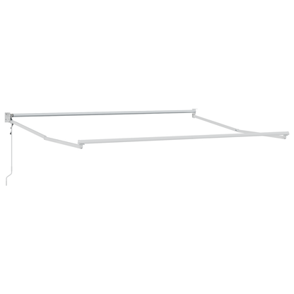 Automatisk Udtrækkelig Markise Rød og Hvid Stribe 300x250 Cm - billede 5