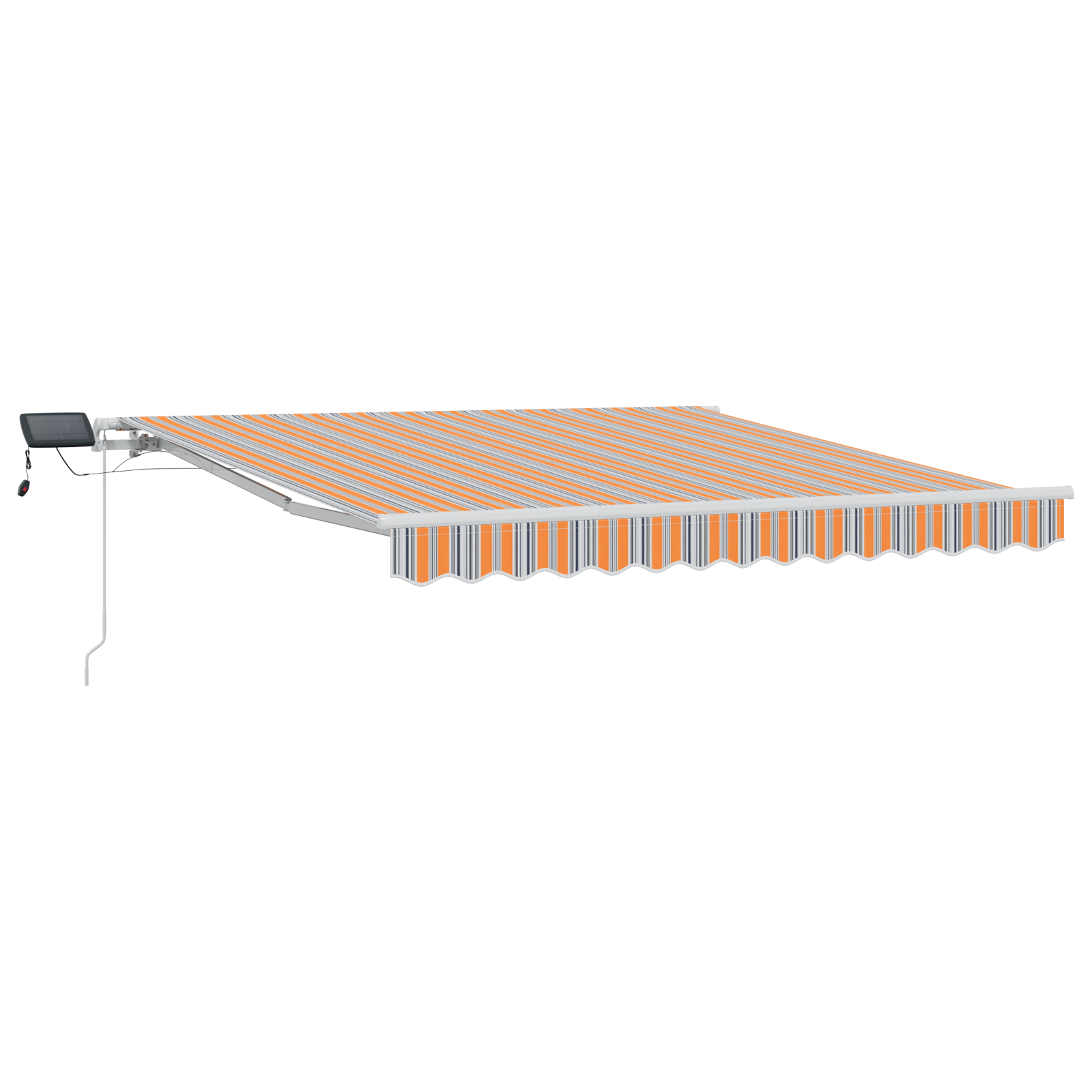 Utrækkelig Markise With Flerfarvet 300 X 250 Cm Stof - billede 2
