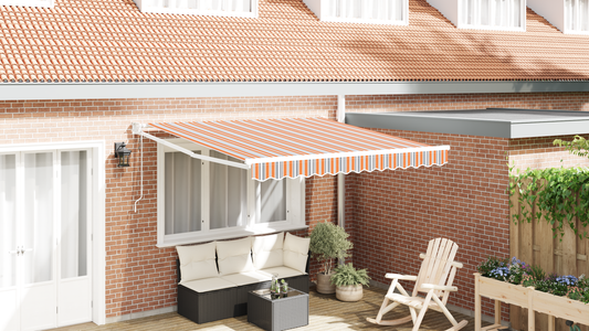 Utrækkelig Markise Flerfarvet 300x250 Cm Stof - hovedbillede