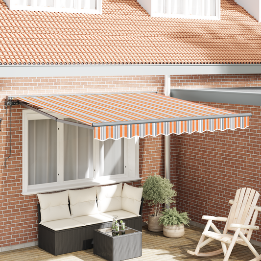 Utrækkelig Markise Marineblå 300x250 Cm - hovedbillede