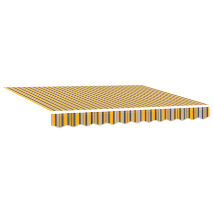 Manuel Udtækkelig Markise Multifarvet Stribe 300x250 Cm - billede 4