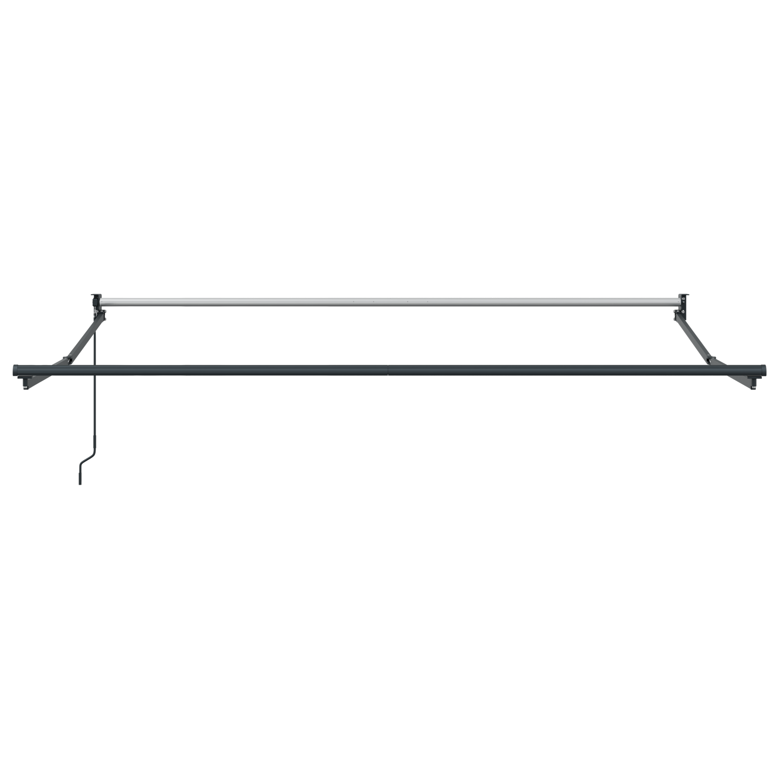 Manuel Udtækkelig Markise Multifarvet Stribe 300x250 Cm - billede 7