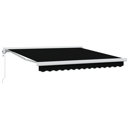 Sort 300x250 Cm Automatisk Udtækkelig Markise - billede 2