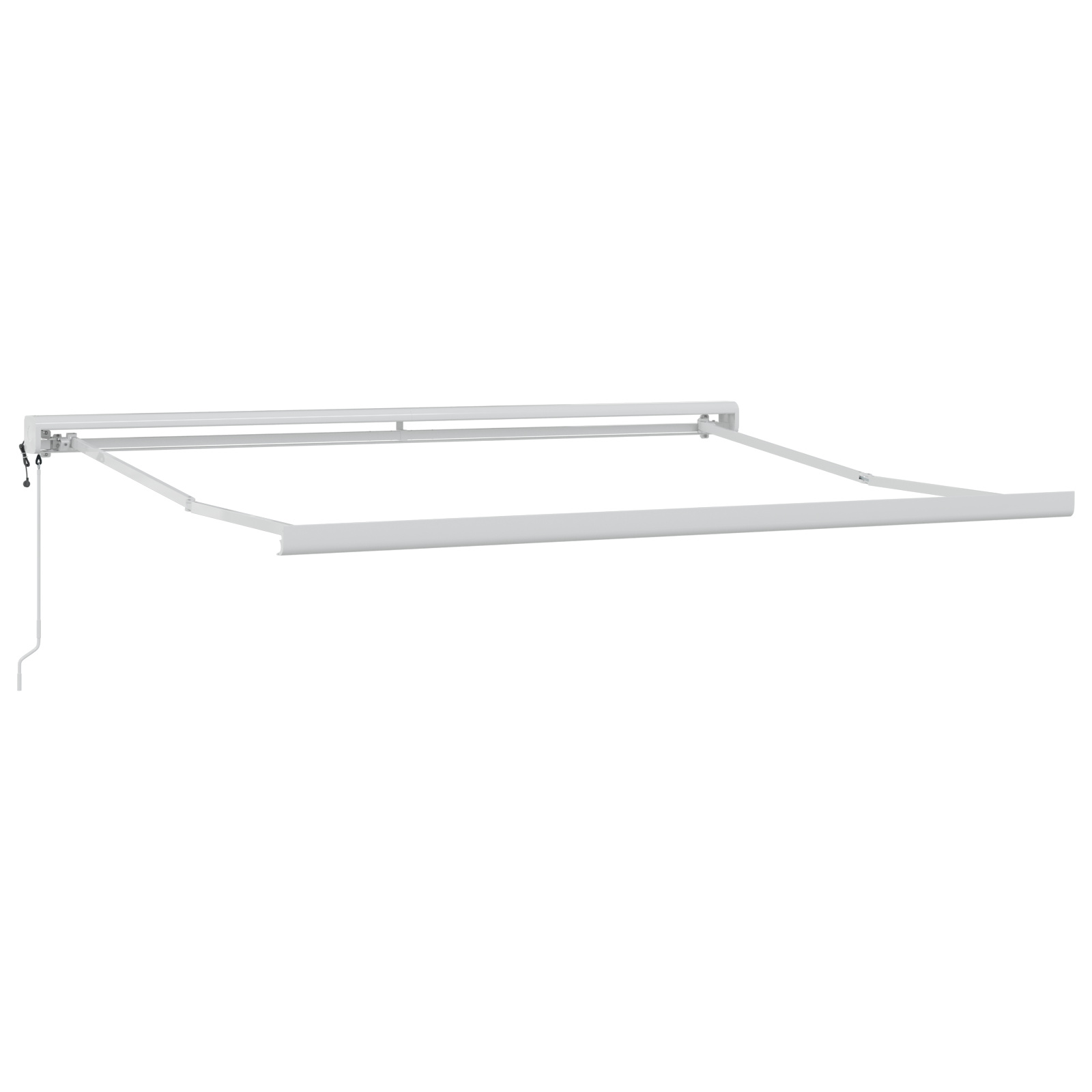 Sort 300x250 Cm Automatisk Udtækkelig Markise - billede 5
