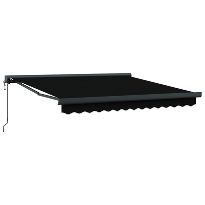 Automatisk Utrækkelig Markise Sort 300x250 Cm - billede 5