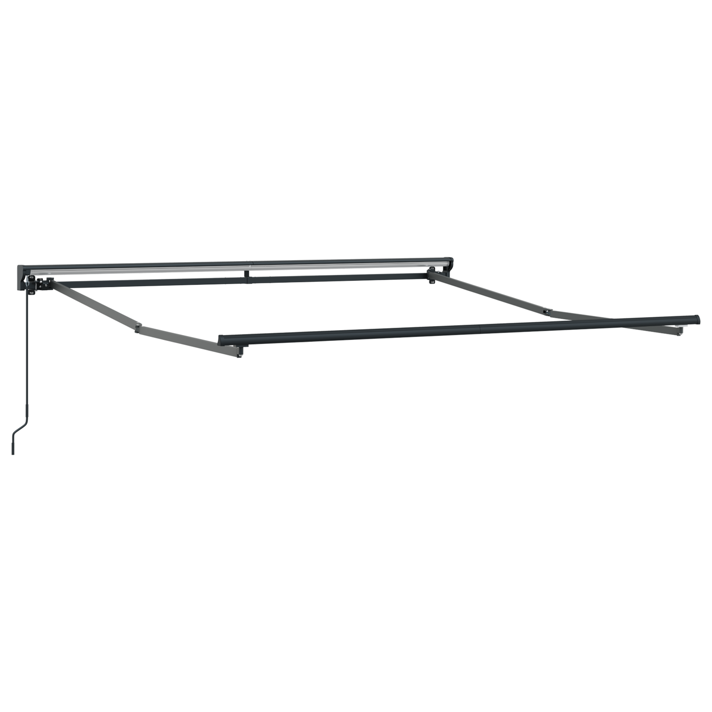 Utrækkelig Markise Hvid 300x250 Cm Polyester - billede 5